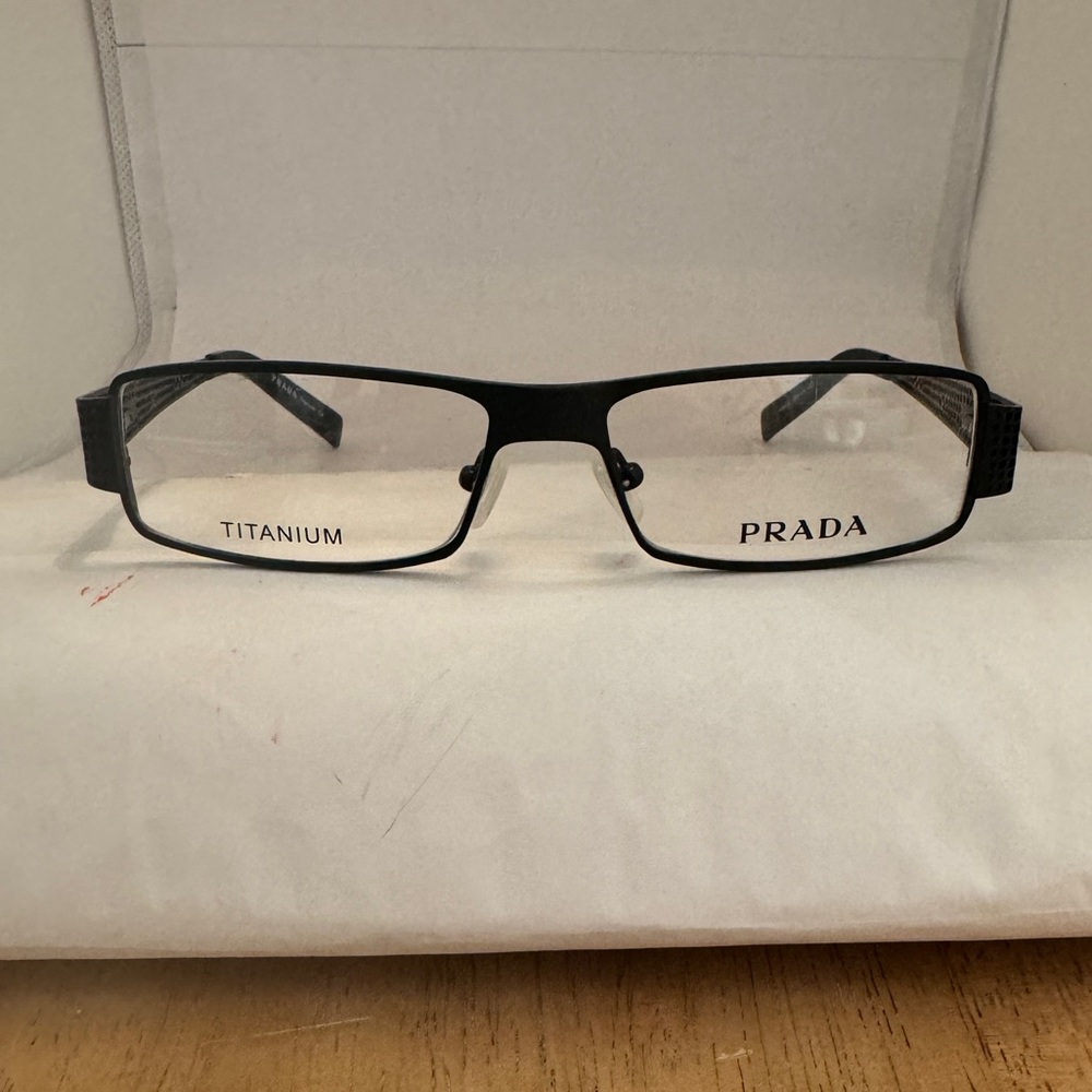 Prada titanium eyeglasses